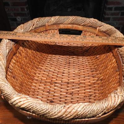 Beautiful large woven basket