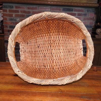 Beautiful large woven basket