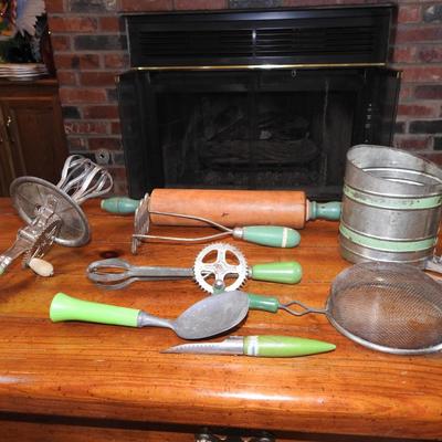 Vintage kitchen tools