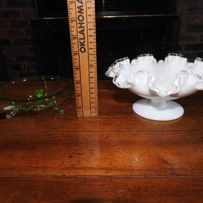 Pair of beautiful glass bowls
