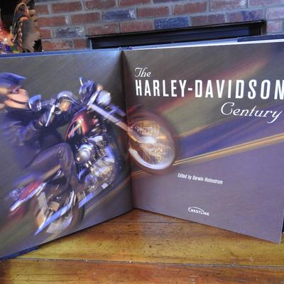 Harley Davidson century coffee table book