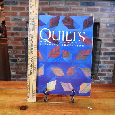 Coffee table book on quilts