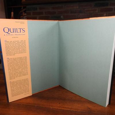 Coffee table book on quilts