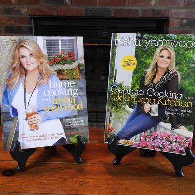 Set of Trisha Yearwood cookbookâ€™s