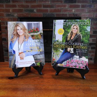 Set of Trisha Yearwood cookbookâ€™s
