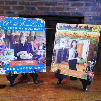 Set of pioneer woman cookbooks