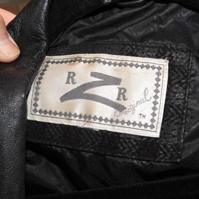 RZR women's leather coat