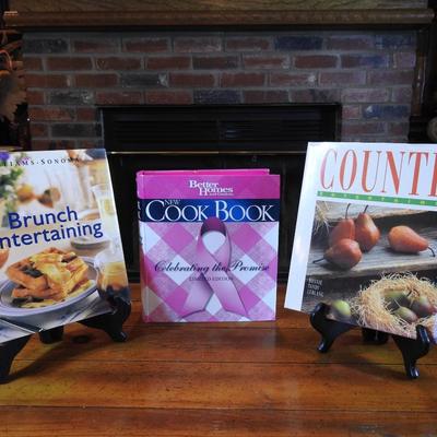 Collection of cookbooks