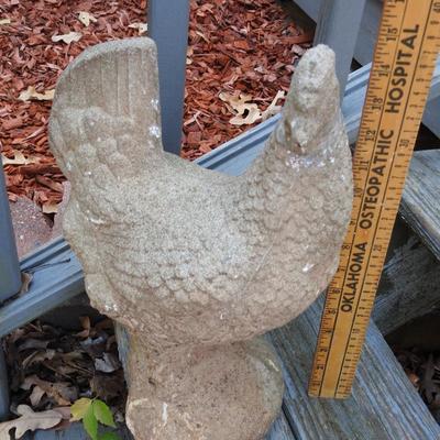 Concrete chicken