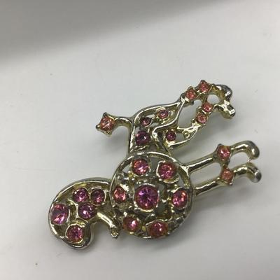 Vintage Pink Poodle ðŸ©  Pin
