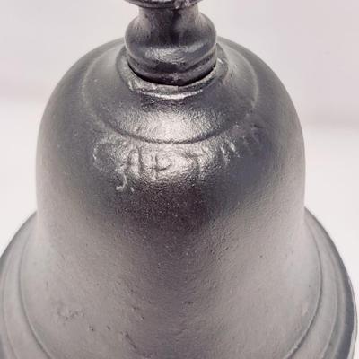 FANTASTIC CAST IRON "CAPTAIN" HAND BELL