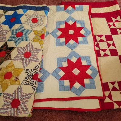 Three Colorful Quilts (GBC-DW)