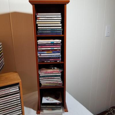 CD Collection & Storage Racks, incl. Bombay Company (D-JS)