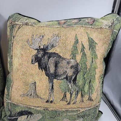 PURE COUNTRY WEAVERS MOOSE DECORATIVE PILLOWS
