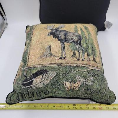 PURE COUNTRY WEAVERS MOOSE DECORATIVE PILLOWS