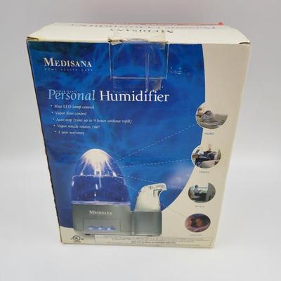 NEW IN BOX MEDISANA ULTRA SONIC PERSONAL HUMIDIFIER