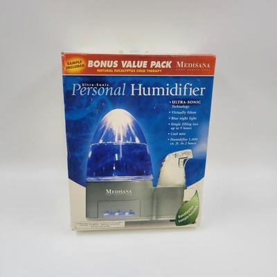 NEW IN BOX MEDISANA ULTRA SONIC PERSONAL HUMIDIFIER