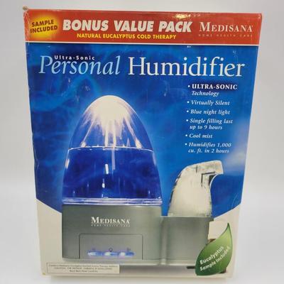 NEW IN BOX MEDISANA ULTRA SONIC PERSONAL HUMIDIFIER
