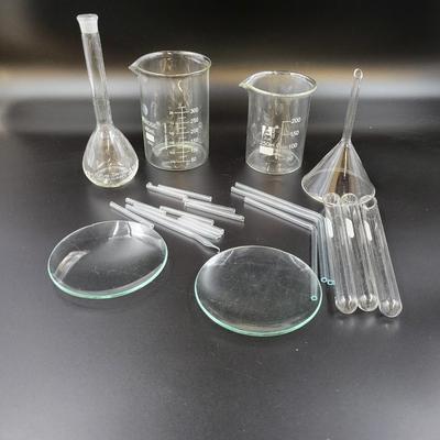 VINTAGE SCIENCE BEAKER & ACCESSORIES BUNDLE #2