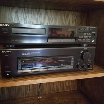 Sony/Bose Stereo System w/ Sony Stereo Receiver & CD Player and Bose Direct/Reflecting Speakers (D-JS)