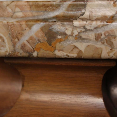 Vintage Italian Louis XVI Style Marble Top Sideboard