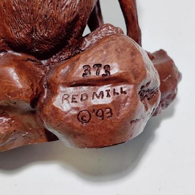 1993 RED MILL FOX FIGURINE #373