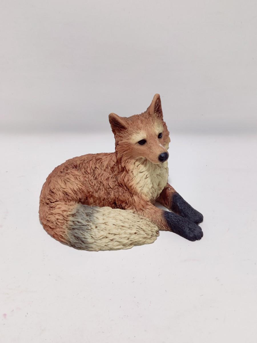 1988 CASTAGNA FOX FIGURINE-MADE IN ITALY | EstateSales.org