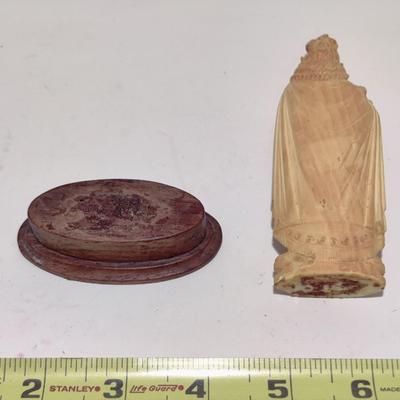 AMAZING HINDU GOD FIGURINE WOOD? STATUE