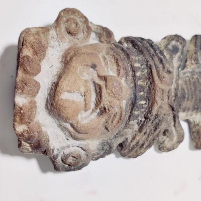 MAYAN HEAD STATUE PRE COLUMBIAN ART FIGURE REPRODUCTION