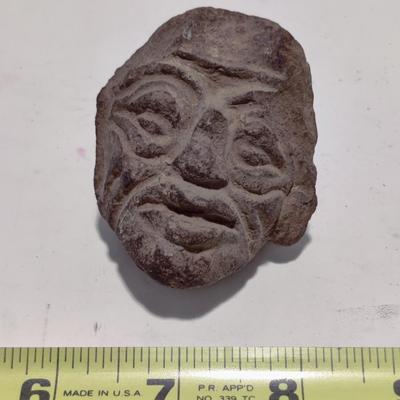 MAYAN FACE PRE COLUMBIAN ART FIGURE REPRODUCTION