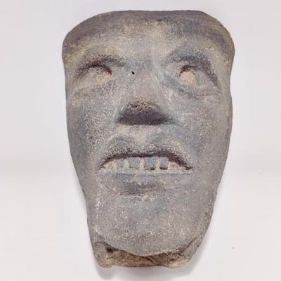 MAYAN FACE PRE COLUMBIAN ART FIGURE HEAD REPRODUCTION