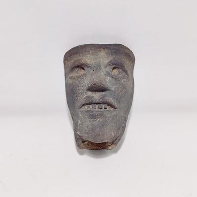 MAYAN FACE PRE COLUMBIAN ART FIGURE HEAD REPRODUCTION