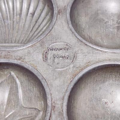 FUN MULTI DESIGN VINTAGE MINUTE MAID MUFFIN TIN MADE IN USA