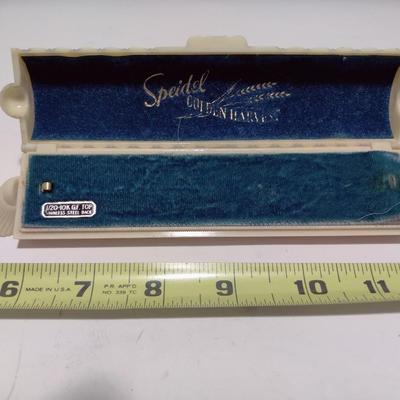 UNIQUE VINTAGE SPEIDEL GOLDEN HARVEST JEWELRY DISPLAY CASE