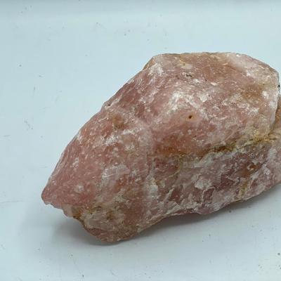 Large Pink Quartz Crystal from Collection of Paul Francis Kerr