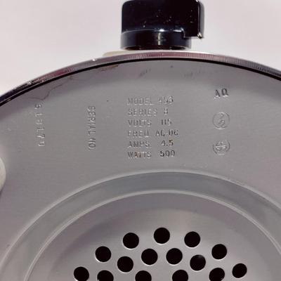VINTAGE OSTERIZER DELUXE 4 CUP BLENDER MODEL 453