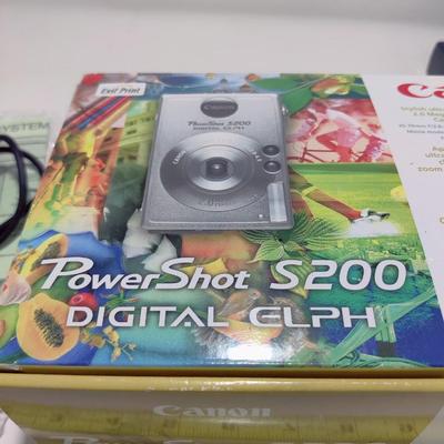CANNON POWERSHOT S200 DIGITAL ELPH 2MP ULTRA COMPACT DIGITAL CAMERA