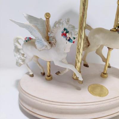 BEAUTIFUL CAROUSEL MUSIC BOX BY SAN FRANCISCO MUSIC BOX COMPANY