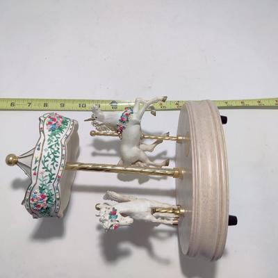 BEAUTIFUL CAROUSEL MUSIC BOX BY SAN FRANCISCO MUSIC BOX COMPANY