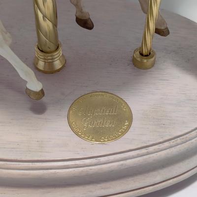 BEAUTIFUL CAROUSEL MUSIC BOX BY SAN FRANCISCO MUSIC BOX COMPANY