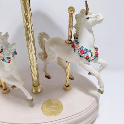 BEAUTIFUL CAROUSEL MUSIC BOX BY SAN FRANCISCO MUSIC BOX COMPANY