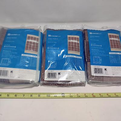 CUTE COUNTRY STYLE CURTAIN VALENCE BUNDLE 3 PCS