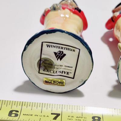 WINTERTHUR FOX SALT AND PEPPER SHAKERS, BRAND NEW 2 SETS