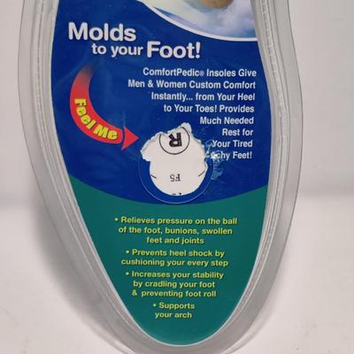 AS SEEN ON TV COMFORT PEDIC MEMORY FOAM INSOLES