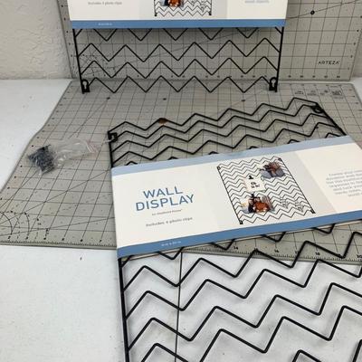 #23 Two Chevron Wall Display Pieces