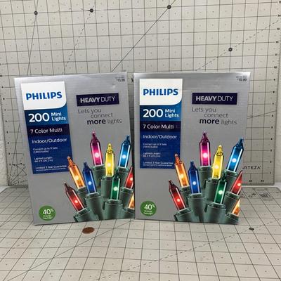 #27 Phillips Heavy Duty Multi Color Christmas Lights
