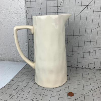 #31 CreativeCo-Op Happy Holidays Pitcher