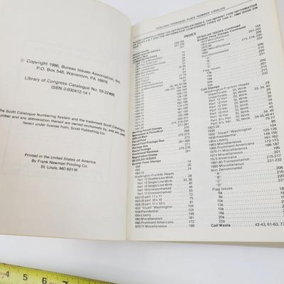 1986 DURLAND STANDARD PLATE NUMBER CATALOG