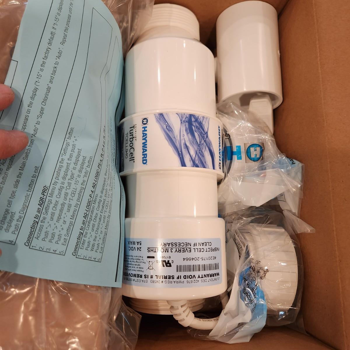 Hayward Aqr940 40K Gal Cell Tubrocell Tcll940 Box just unsealed