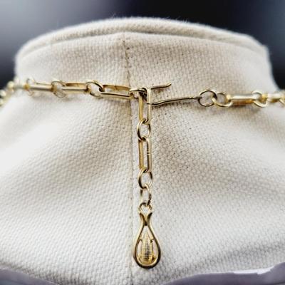 BEAUTIFUL VINTAGE BEJEWELED CHOKER NECKLACE